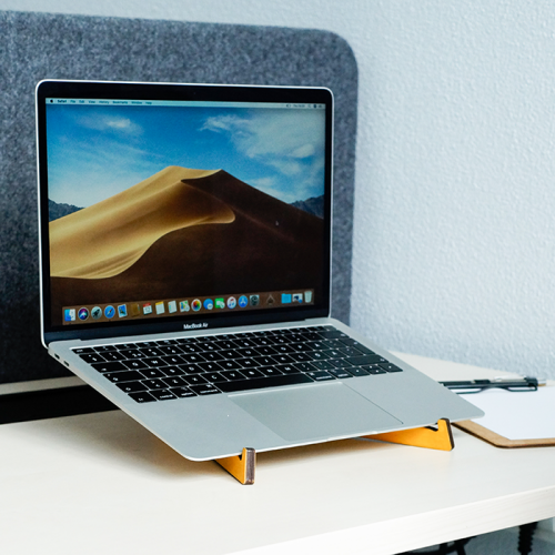 Wooden laptop stand STANDY